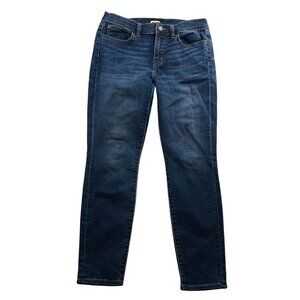 J.Crew Womens Jeans Size 29/28 Stretch Skinny Blue Denim Ankle Blue Casual